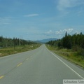 Klondike Highway, à la sortie de Whitehorse, Yukon