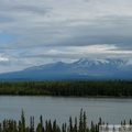 Willow Lake and Mount Drum, Richardson highway, Alaska