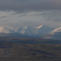 Vue sur les montagnes Ogilvie et le parc Tombstone, depuis la Klondike Highway  _180