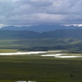 Tangle Lakes, Denali Highway, Alaska, panoramique _180