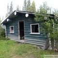 Maison de route, Teslin River, Yukon, Canada