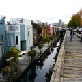 Maisons flottantes, Granville Island/False Creek, Vancouver, BC