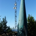 Antenne au somment du mont Gardner