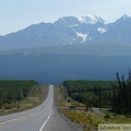 Alaska Highway, west of Whitehorse, Yukon