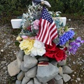 Pierres funéraires, Denali Highway, Alaska