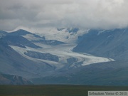 Glacier, Denali Highway, Alaska, panoramique