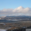 Montagnes Ogilvie vues de la Klondike Highway