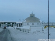 Inuvik, église igloo