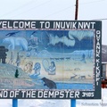 Inuvik, fin de la Dempster Highway