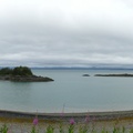 Environs de Juneau, Alaska, plage, panorama