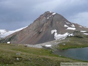 Fissile Peak and Russet Lake