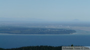 UBC et Pacific Spirit Park, Vancouver, vue du mont Gardner